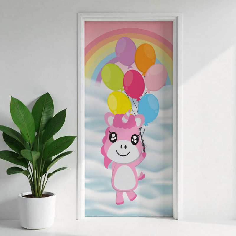 Türposter Kinderzimmer Selbstklebend