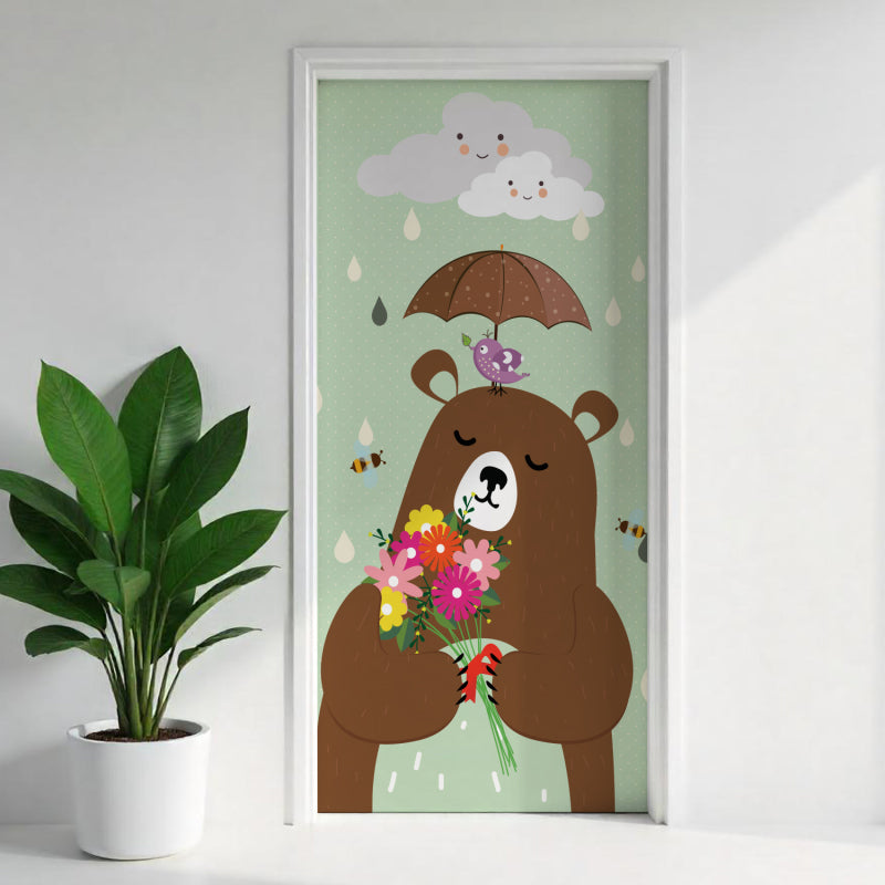 Türposter Kinderzimmer Selbstklebend