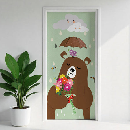 Türposter Kinderzimmer Selbstklebend