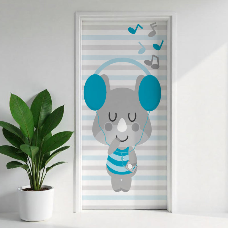 Türposter Kinderzimmer Selbstklebend