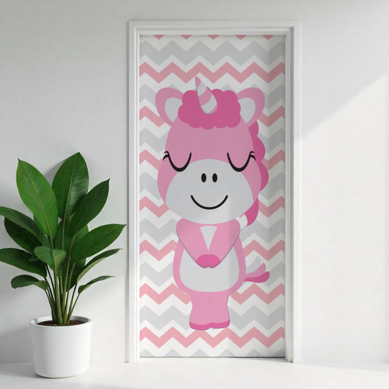 Türposter Kinderzimmer Selbstklebend