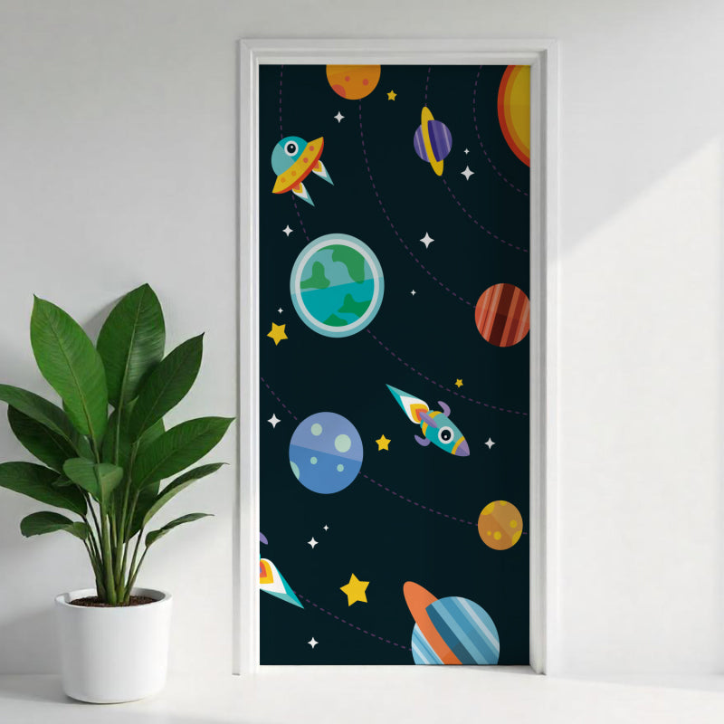 Türposter Kinderzimmer Selbstklebend