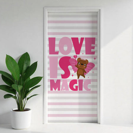 Türposter Kinderzimmer Selbstklebend