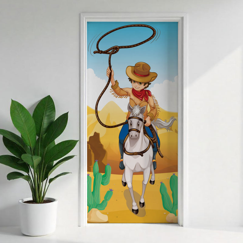 Türposter Kinderzimmer Selbstklebend