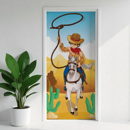 Türposter Kinderzimmer Selbstklebend