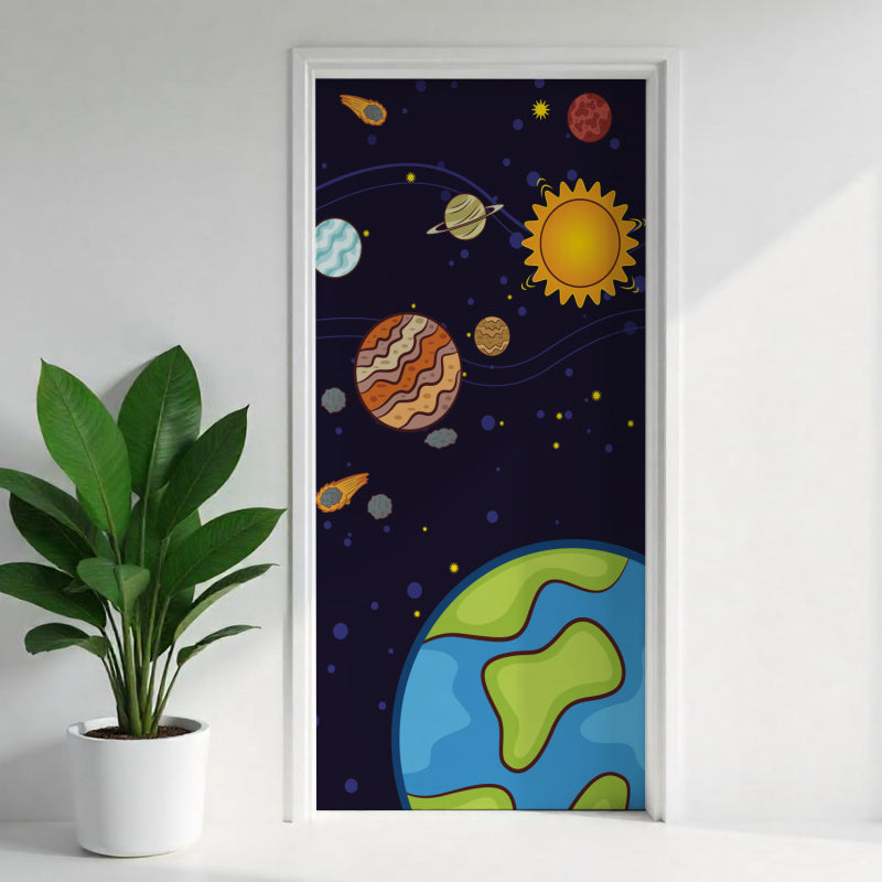 Türposter Kinderzimmer Selbstklebend