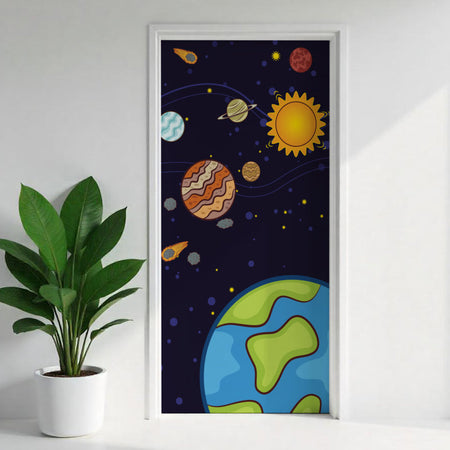 Türposter Kinderzimmer Selbstklebend