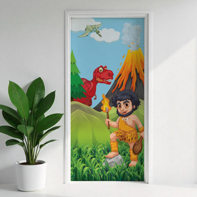 Türposter Kinderzimmer Selbstklebend