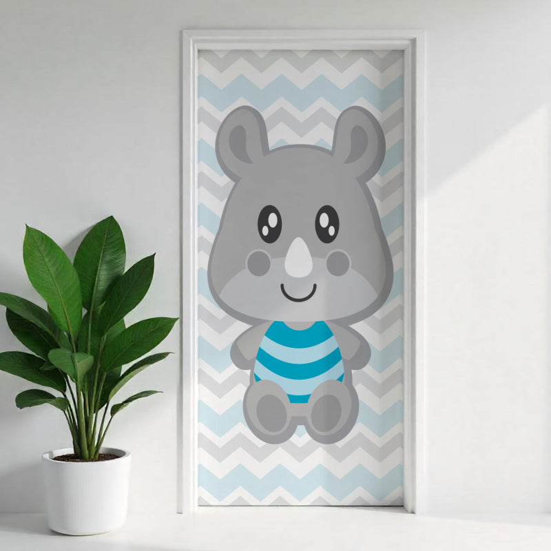 Türposter Kinderzimmer Selbstklebend