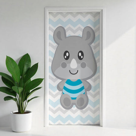 Türposter Kinderzimmer Selbstklebend