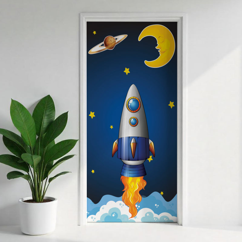 Türposter Kinderzimmer Selbstklebend