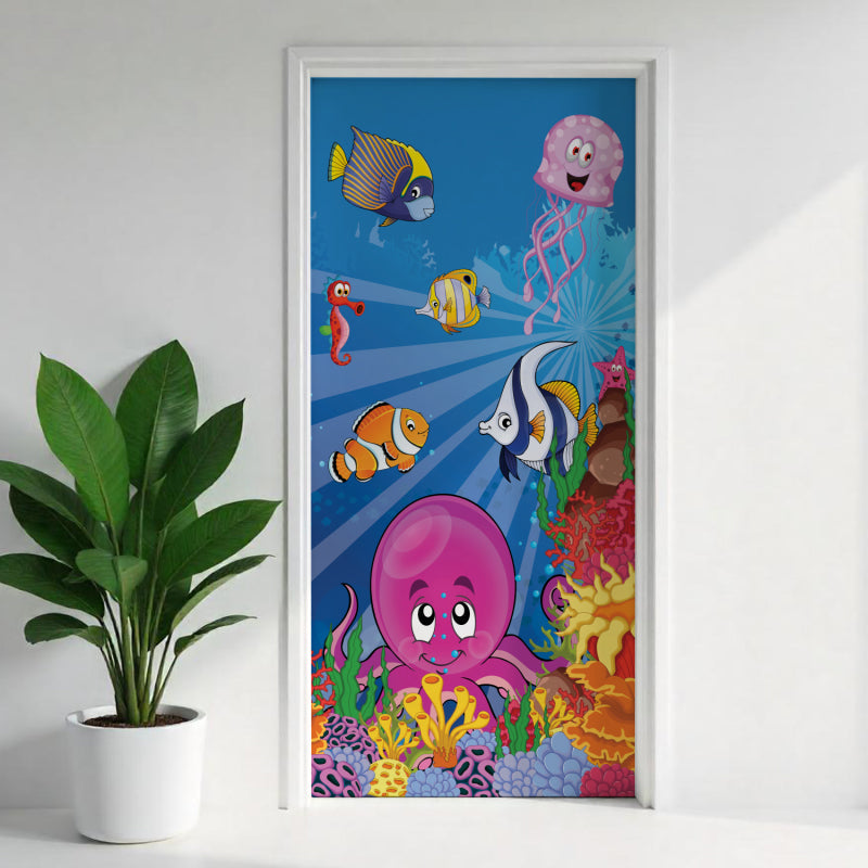 Türposter Kinderzimmer Selbstklebend