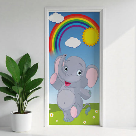 Türposter Kinderzimmer Selbstklebend