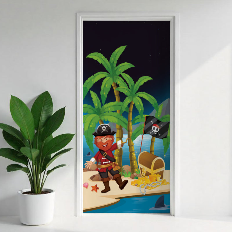 Türposter Kinderzimmer Selbstklebend