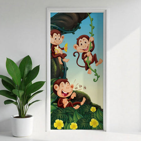 Türposter Kinderzimmer Selbstklebend