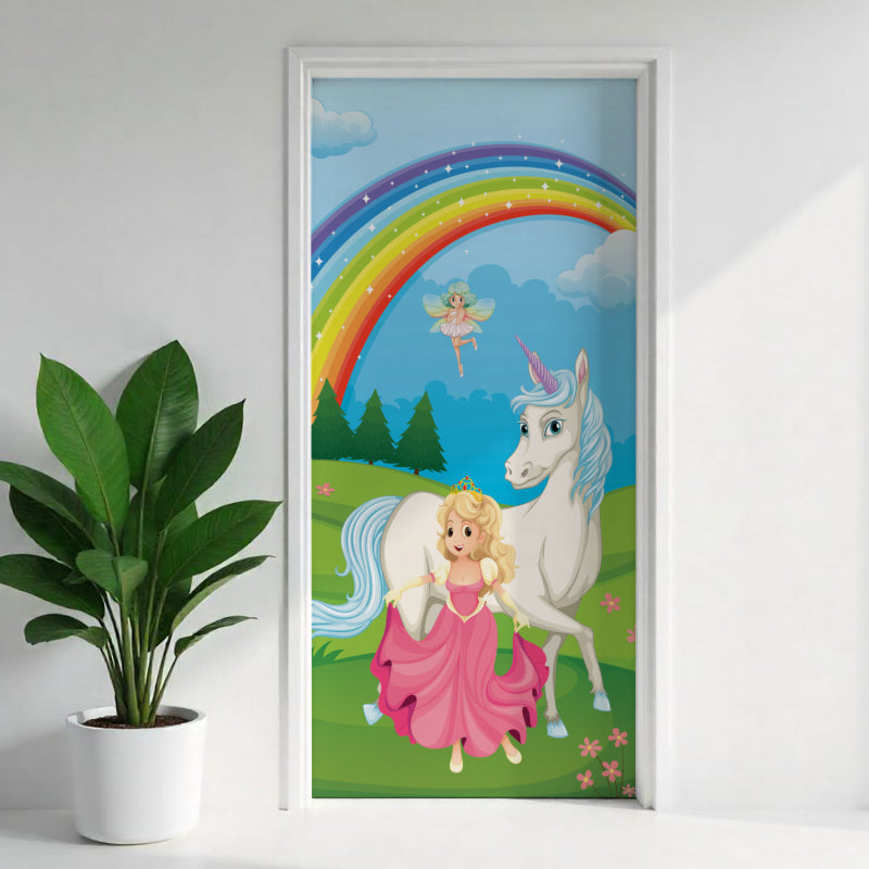 Türposter Kinderzimmer Selbstklebend