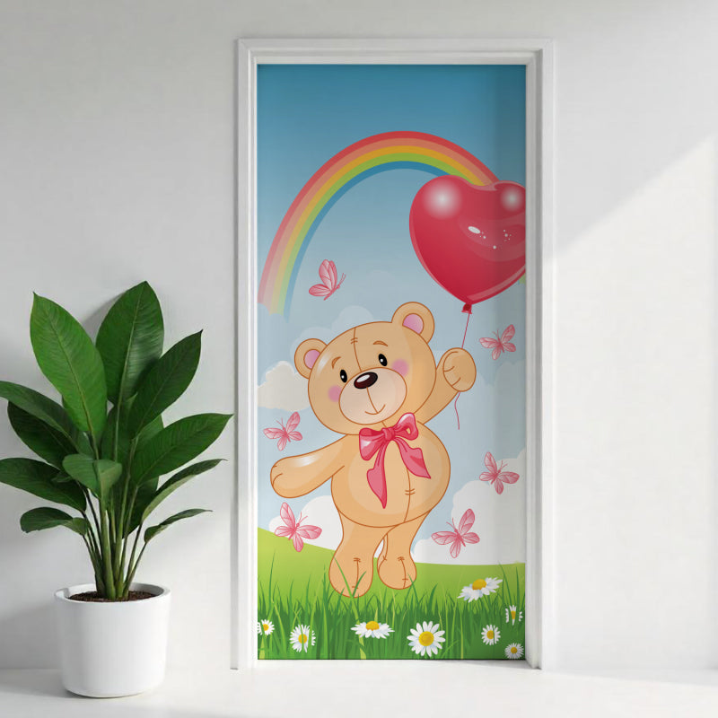 Türposter Kinderzimmer Selbstklebend