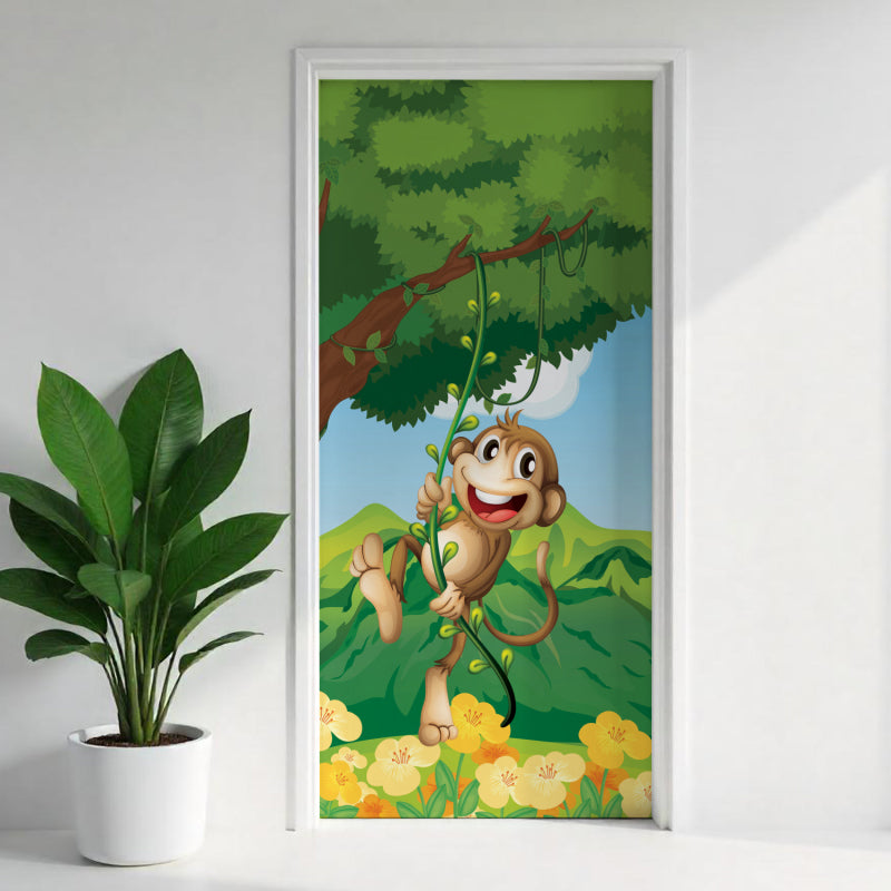 Türposter Kinderzimmer Selbstklebend