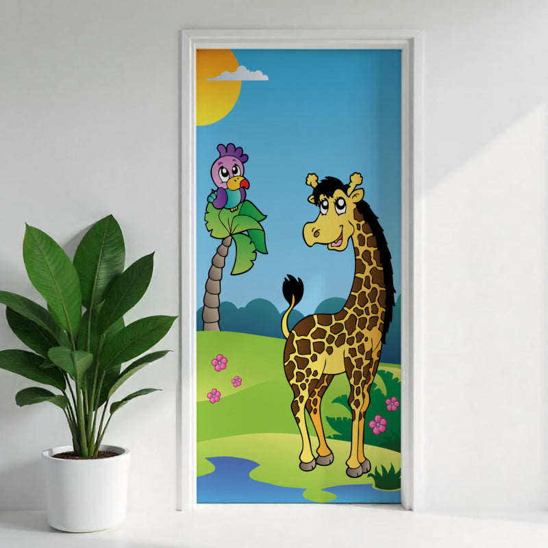 Türposter Kinderzimmer Selbstklebend