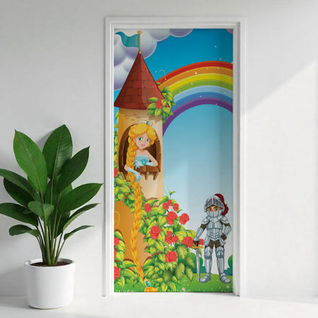 Türposter Kinderzimmer Selbstklebend