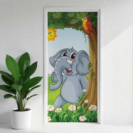 Türposter Kinderzimmer Selbstklebend