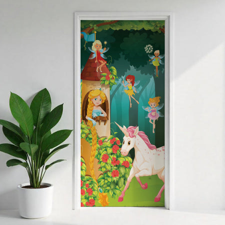 Türposter Kinderzimmer Selbstklebend