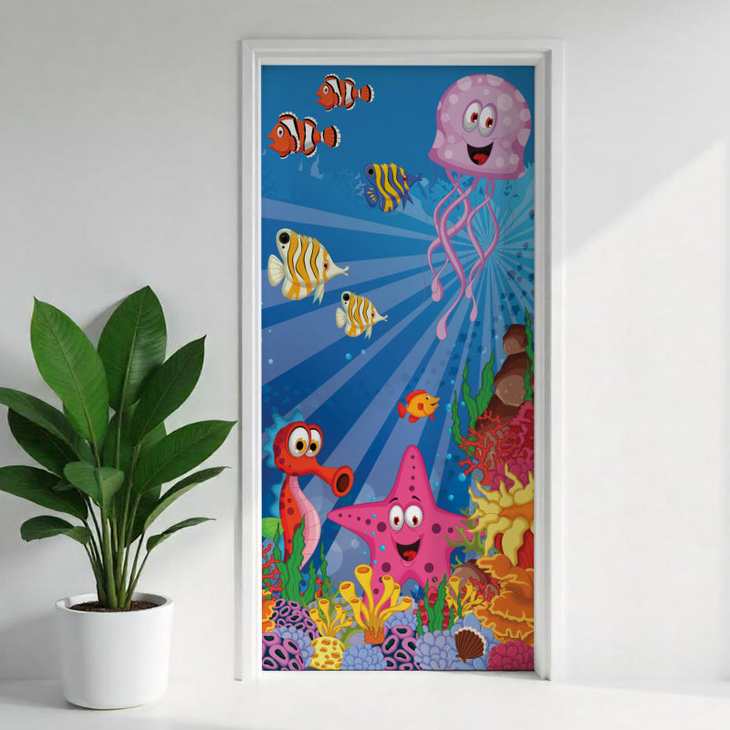 Türposter Kinderzimmer Selbstklebend