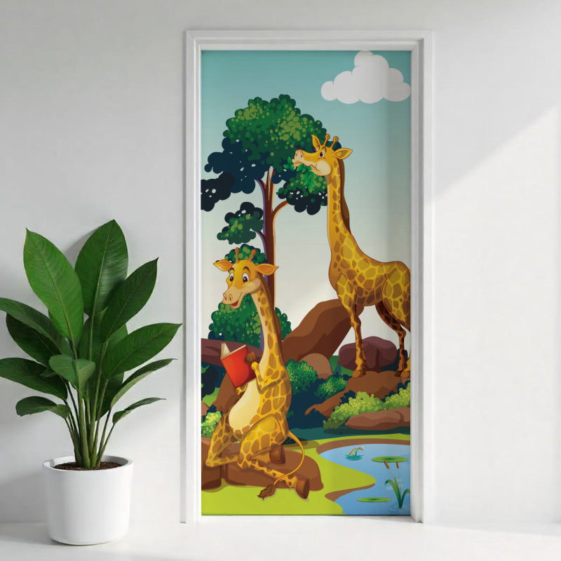 Türposter Kinderzimmer Selbstklebend