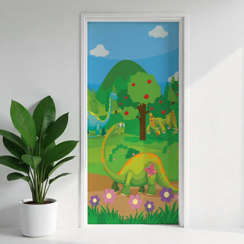 Türposter Kinderzimmer Selbstklebend