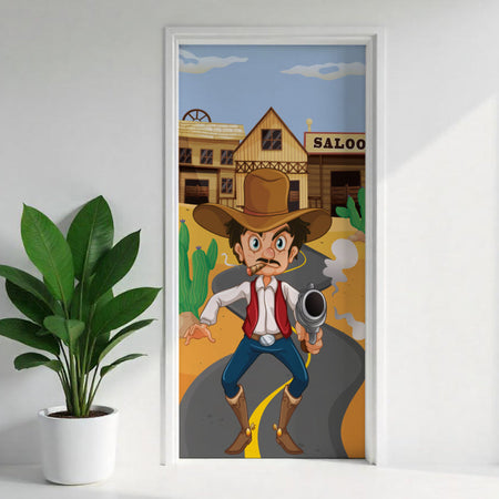 Türposter Kinderzimmer Selbstklebend