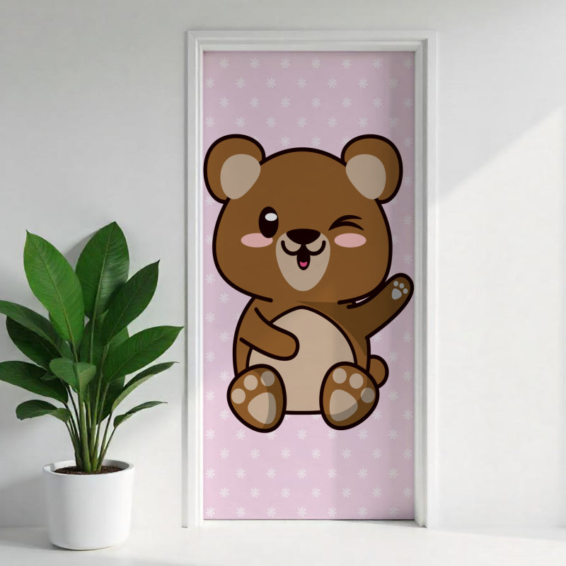 Türposter Kinderzimmer Selbstklebend