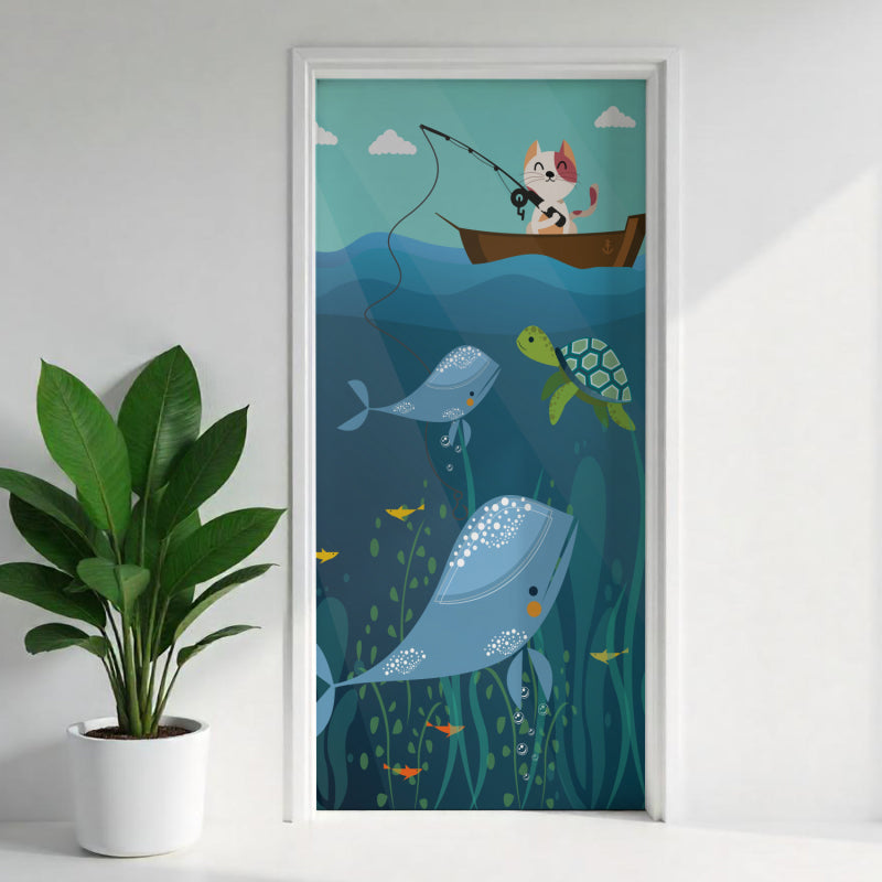 Türposter Kinderzimmer Selbstklebend