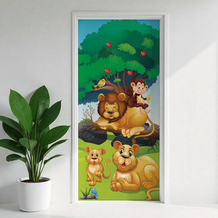 Türposter Kinderzimmer Selbstklebend