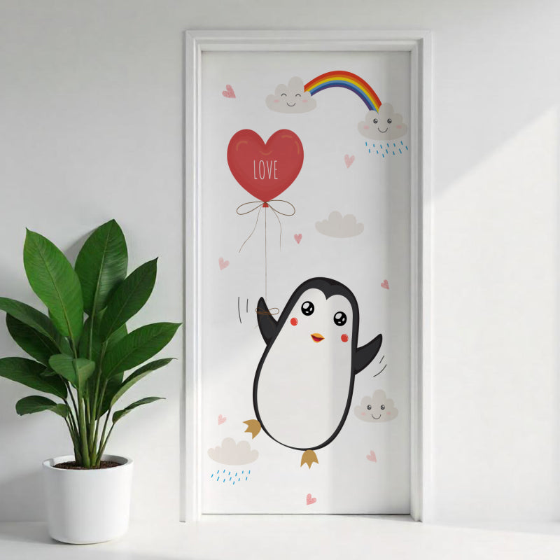 Türposter Kinderzimmer Selbstklebend