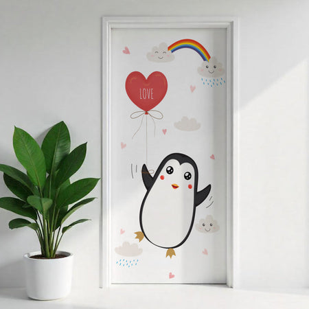 Türposter Kinderzimmer Selbstklebend