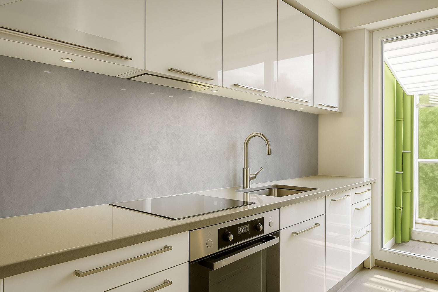 Küchenrückwand Betonoptik