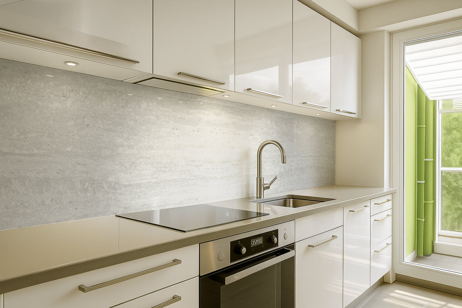 Spritzschutz Küche Marmoroptik