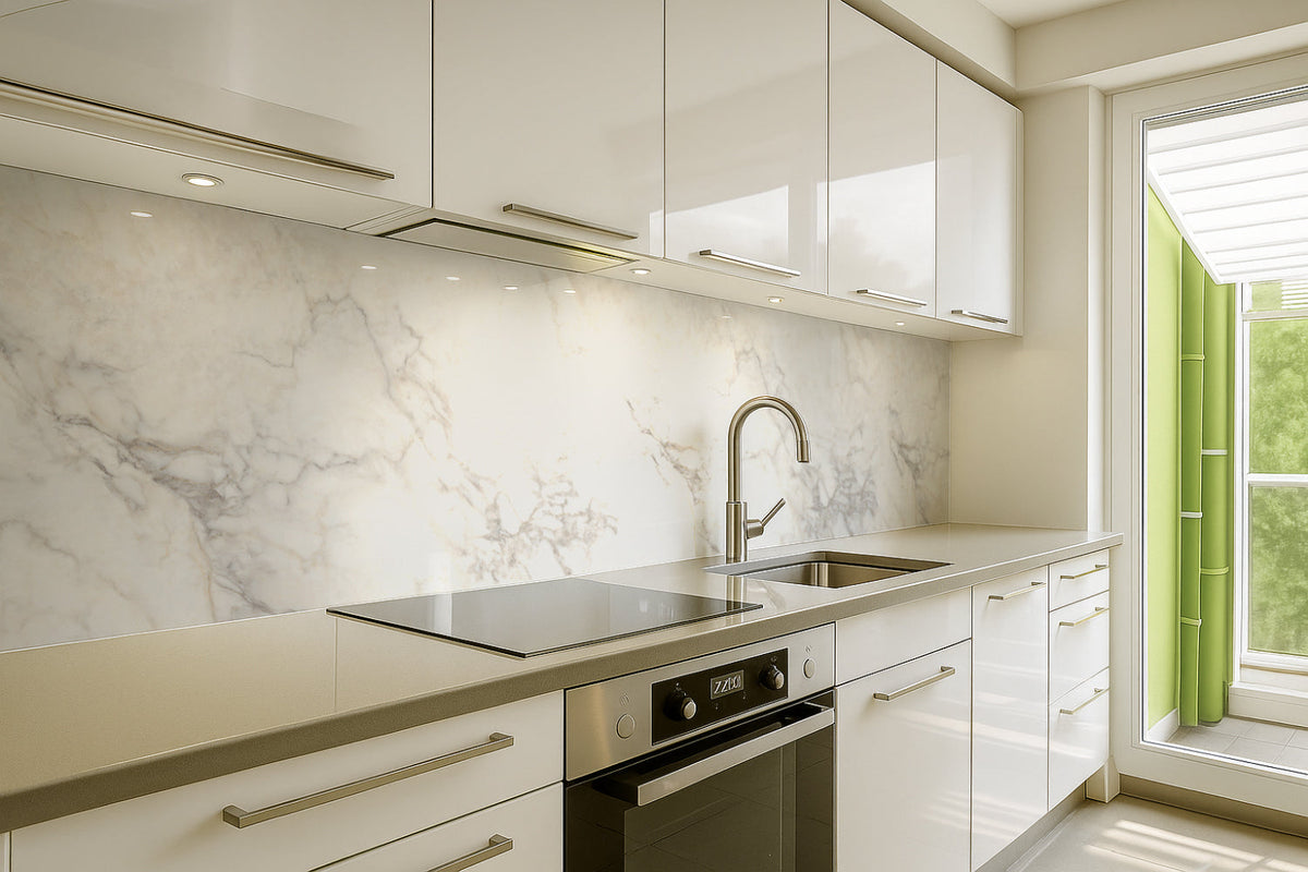 Spritzschutz Küche Marmoroptik