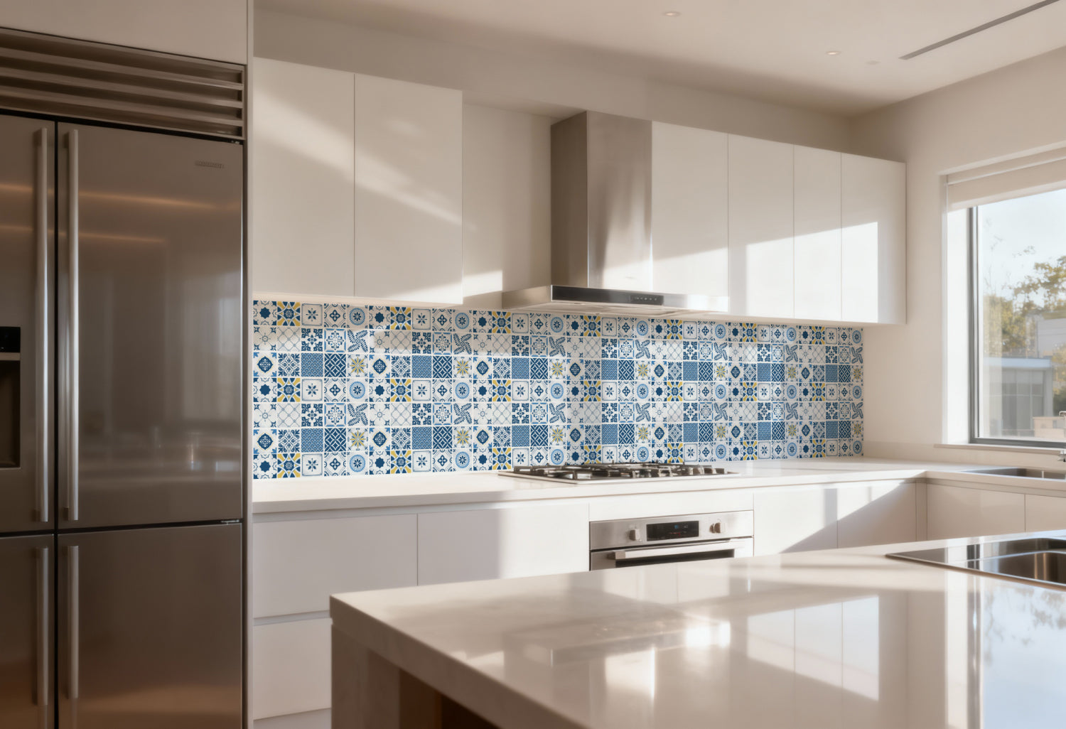 Spritzschutz Küche Patchwork