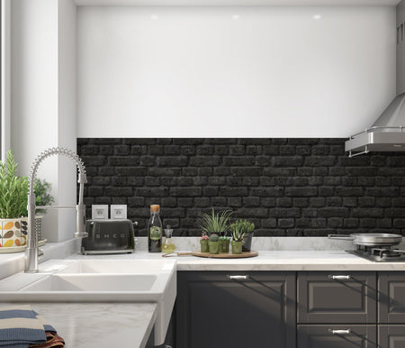 Spritzschutz Küche Steinoptik