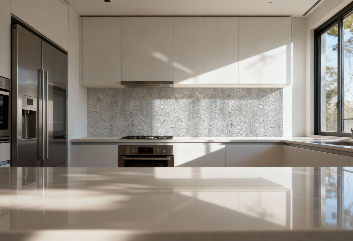 Küchenrückwand Betonoptik
