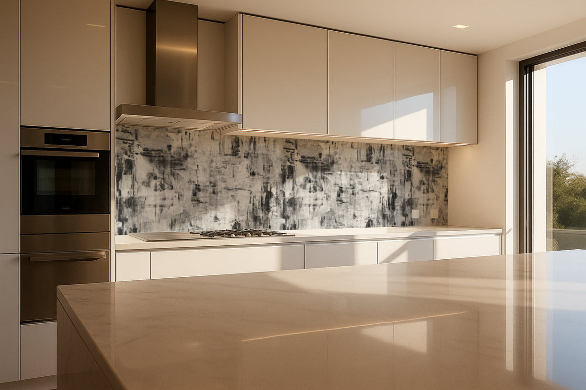 Küchenrückwand Betonoptik