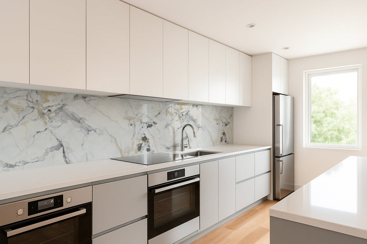 Küchenrückwand Marmoroptik