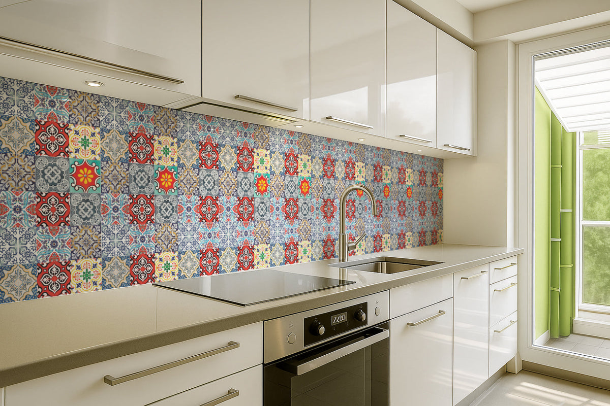 Spritzschutz Küche Patchwork
