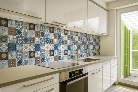 Spritzschutz Küche Patchwork