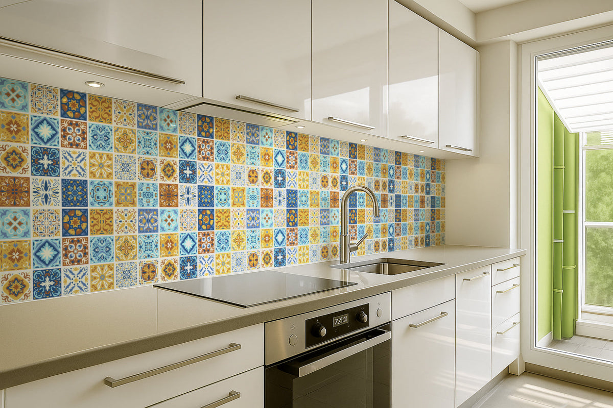 Spritzschutz Küche Patchwork