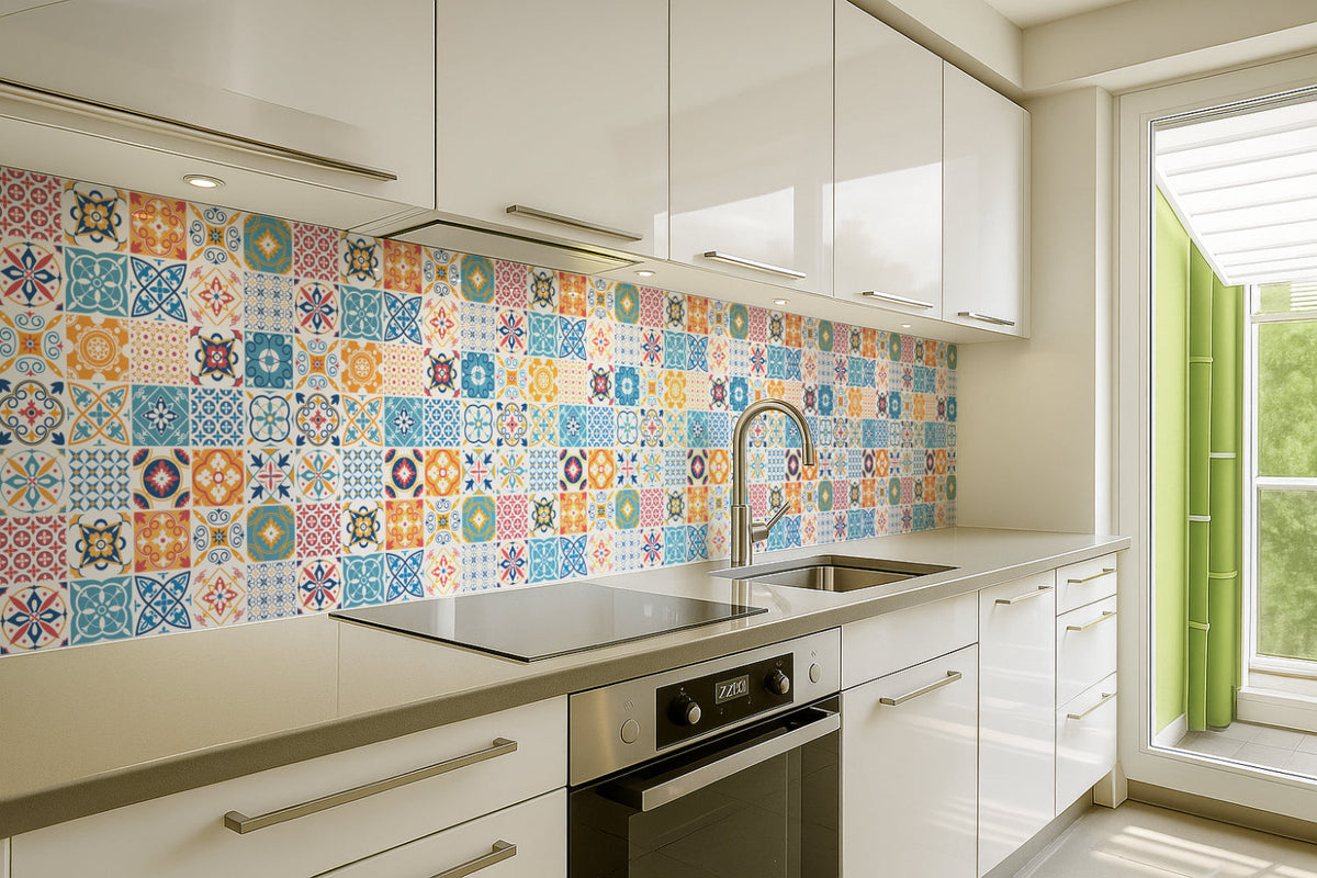 Spritzschutz Küche Patchwork