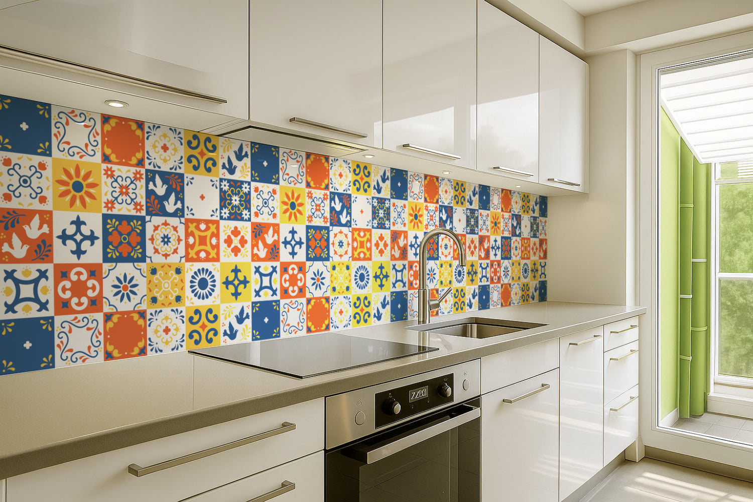 Spritzschutz Küche Patchwork