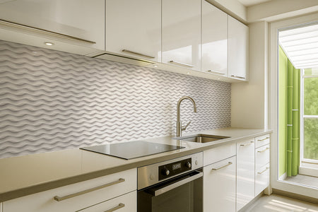Spritzschutz Küche Steinoptik