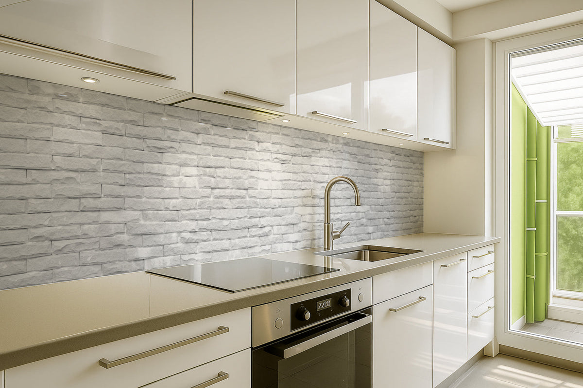 Spritzschutz Küche Steinoptik